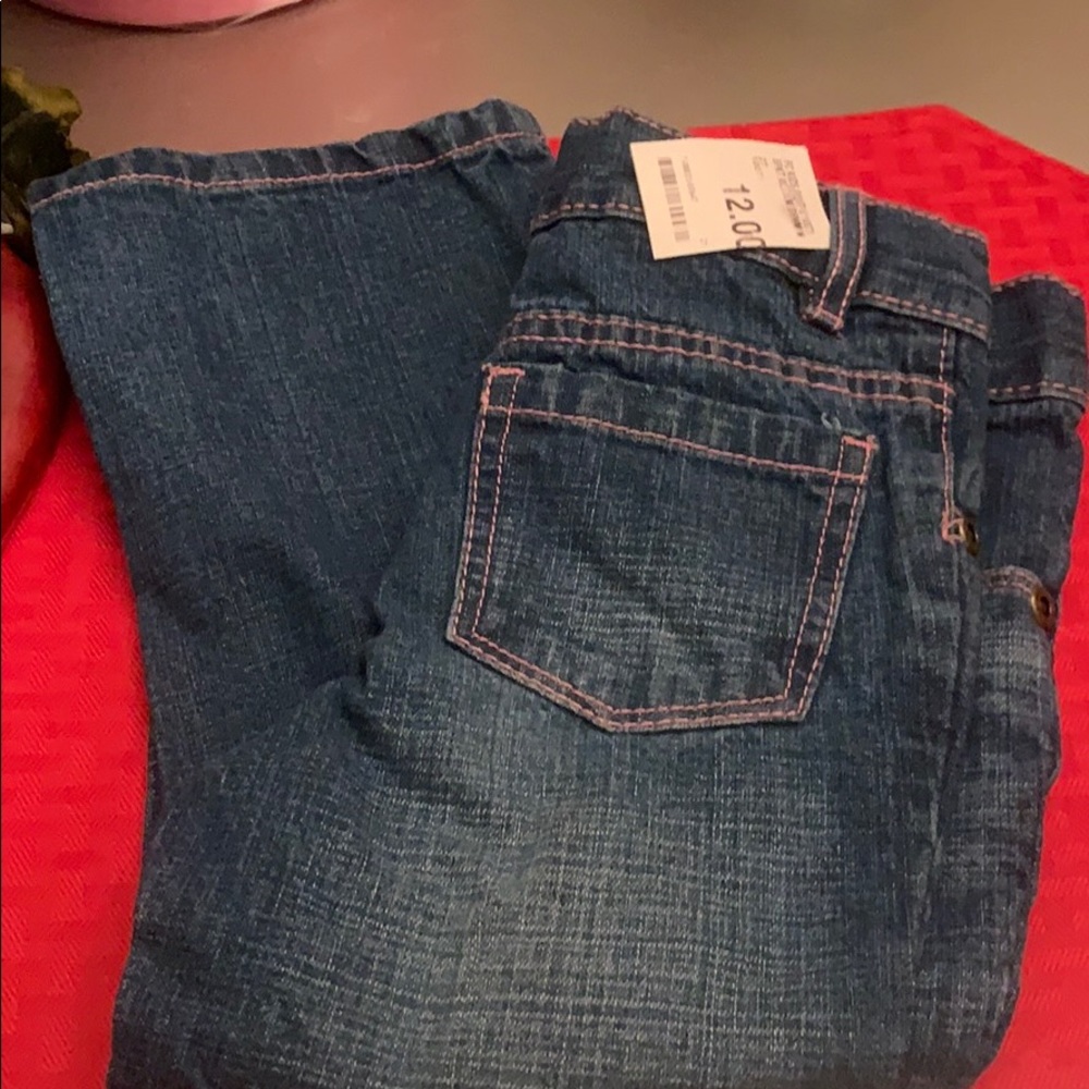 Girls blue jeans